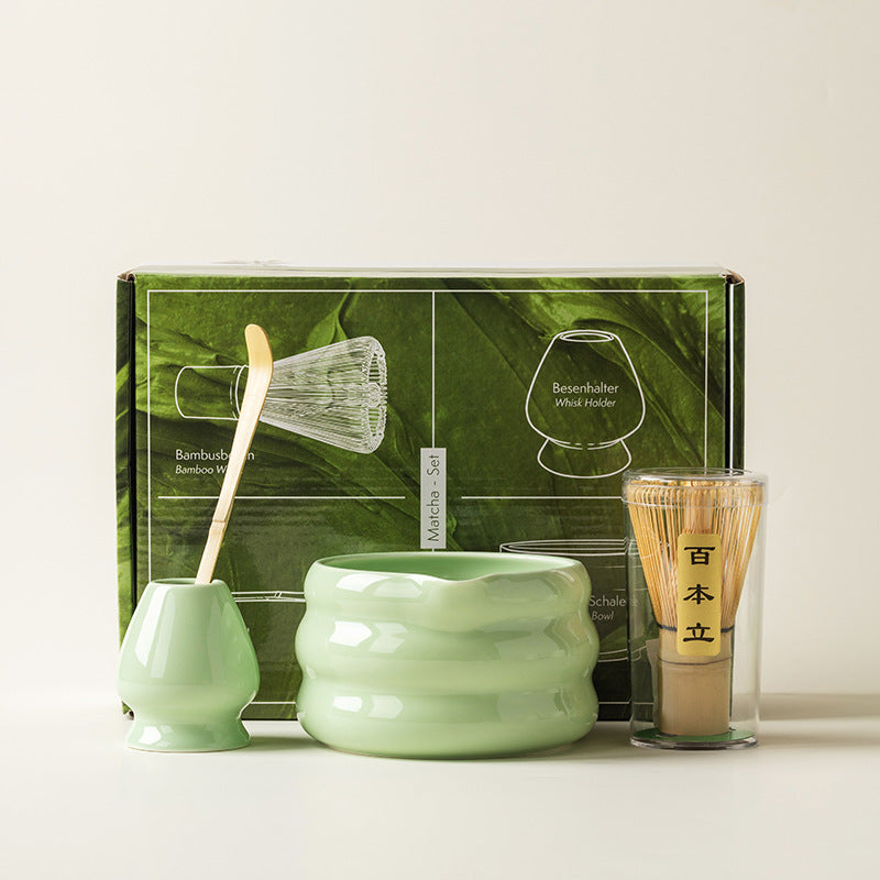 A set of 7  sets with a whisk and a bowl whisk