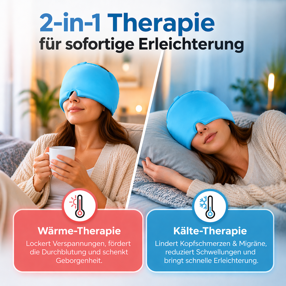 NeuroRelief Mask – Beruhigende Gelmaske gegen Migräne & Druckschmerzen